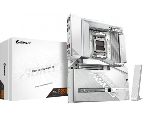 GIGABYTE B850 AORUS STEALTH ICE AMD B850 Gniazdo AM5 ATX
