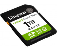 SD  Kingston Canvas Select Plus SDXC 1 TB Class 10 UHS-I/U3 V30 (SDS3/1TB)