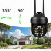 Zewnętrzna Kamera Obrotowa 8MPx IP Wi-Fi ULTRA HD Funkcje AI AUDIO CZARNA