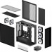 Arctic Xtender Mirror ARGB black (ACPCC00018A)