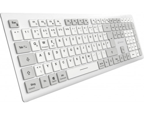 Sharkoon OfficePal K30W weiss DE-Layout Rubberdome