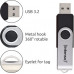 Intenso USB 256GB OFFICE LINE 3.2 Gen1 Silver-Black pamięć USB USB Typu-A 3.2 Gen 1 (3.1 Gen 1) Black, Silver
