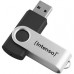 Intenso USB 256GB OFFICE LINE 3.2 Gen1 Silver-Black pamięć USB USB Typu-A 3.2 Gen 1 (3.1 Gen 1) Black, Silver
