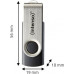 Intenso USB 256GB OFFICE LINE 3.2 Gen1 Silver-Black pamięć USB USB Typu-A 3.2 Gen 1 (3.1 Gen 1) Black, Silver