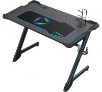 Onex | RGB Gaming Desk w/Cup holder, headset hook, Gamepad holder, 114cm(w) | GD1200Z | Black
