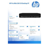 hp inc. Komputer Mini Pro 260 G9 i5-1335U 512GB/16GB/W11P      998L4ET
