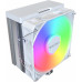 Montech Montech NX400 White CPU-Khler, ARGB - 120mm, wei