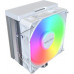 Montech Montech NX400 White CPU-Khler, ARGB - 120mm, wei