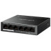 MERCUSYS switch MS106P (6x100Mb/s,4xPoE+,67W,fanless)