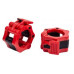 Gym Rage Collars Szczękowy na barbell bar pcs.angę 30 mm zaciski JAW LOCK zestaw 2 pcs. Red