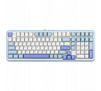Mechanical keyboard Epomaker TH99 Creamy Jade Switch white-blue