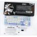 Mechanical keyboard Epomaker TH99 Creamy Jade Switch white-blue