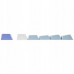 Mechanical keyboard Epomaker TH99 Creamy Jade Switch white-blue