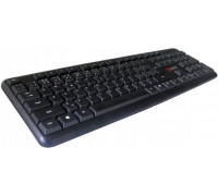 C-Tech C-TECH klawiatura KB-102 USB, slim, black, CZ/SK