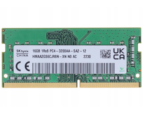 16GB DDR4 SoDIMM memory