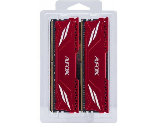 AFOX GAMING DDR4 2X8GB 3200MHZ CL16 XMP2 RED AFLD416PH1CAD