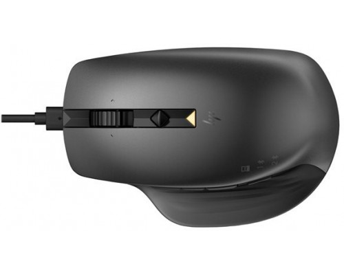 Hewlett Packard (HP) HP 935 Ergonomic Creator pelė, Programmable, 4-way Scrolling, Multi-Surface - Juodas