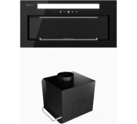 kuchenny GLOBALO Silentio 60.2 Black + Turbina TW 2.1 one size