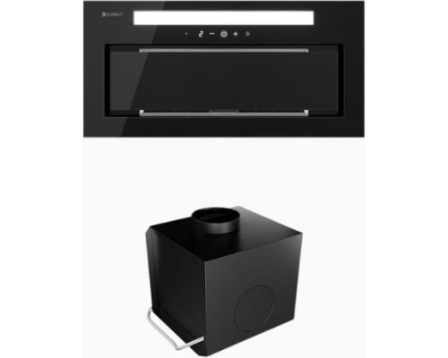 kuchenny GLOBALO Silentio 60.2 Black + Turbina TW 2.1 one size