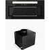 kuchenny GLOBALO Silentio 60.2 Black + Turbina TW 2.1 one size