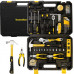TOOLKIT W Walizce Bauerkraft - Solidna Walizka, Stal Chromowo-Wanadowa