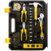 TOOLKIT W Walizce Bauerkraft - Solidna Walizka, Stal Chromowo-Wanadowa