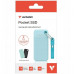 External Drive Verbatim Pocket SSD 2TB USB-C 3.2 gen.2 black-polar blue 32325