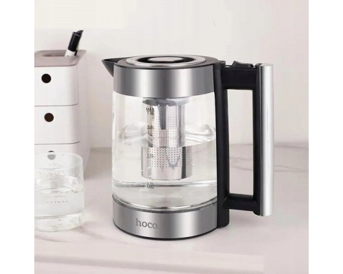 elektryczny Hoco 1,8L HA01A szkło / stainless steel