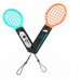 YAXO Handles for Joy-Con TENNIS PRO SET for NS/NS2 Inferno Orange&Hydro Blue