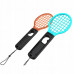 YAXO Handles for Joy-Con TENNIS PRO SET for NS/NS2 Inferno Orange&Hydro Blue