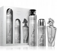 SET LATTAFA Maahir Legacy EDP spray 100ml + PERFUMED SPRAY 200ml + AIR FRESHENER 300ml