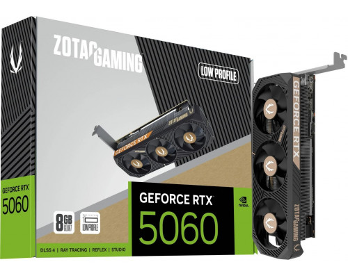 Zotac Gaming GeForce RTX 5060 Low Profile 8GB GDDR7 DLSS4 (ZT-B50600L-10L)