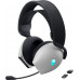 Alienware Tri-Mode Wireless Gaming Headset AW725H - Headset - ohrumschliessend - Bluetooth / 2,4 GHz Funkfrequenz - kabellos, kabelgebunden - 3,5 mm Stecker - Lunar Light