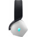 Alienware Tri-Mode Wireless Gaming Headset AW725H - Headset - ohrumschliessend - Bluetooth / 2,4 GHz Funkfrequenz - kabellos, kabelgebunden - 3,5 mm Stecker - Lunar Light