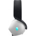 Alienware Tri-Mode Wireless Gaming Headset AW725H - Headset - ohrumschliessend - Bluetooth / 2,4 GHz Funkfrequenz - kabellos, kabelgebunden - 3,5 mm Stecker - Lunar Light