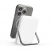 PURO Stand Power Mag, 5000 mAh, Lithium Polymer (LiPo), Wireless charging, 5 V, Silver, White
