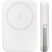 PURO Stand Power Mag, 5000 mAh, Lithium Polymer (LiPo), Wireless charging, 5 V, Silver, White