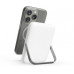 PURO Stand Power Mag, 5000 mAh, Lithium Polymer (LiPo), Wireless charging, 5 V, Silver, White