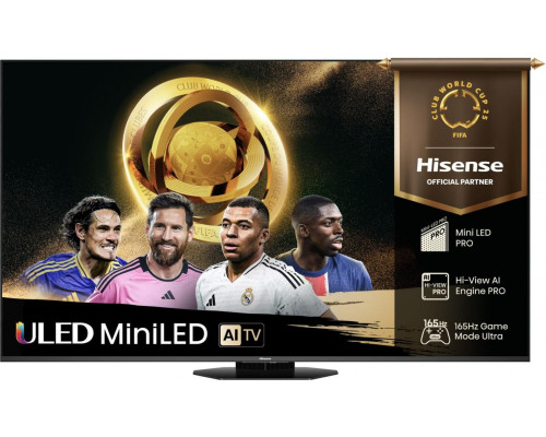 Hisense U8Q  55''  4K UHD  ULED  Mini LED  melna - Televizors  55U8Q (6942351419220)