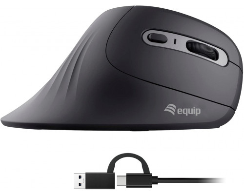 Equip 245119 Uniwersalne Po prawej stronie USB Type-A + USB Type-C 7200 DPI