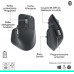 Logitech MX Master 3S Bluetooth Edition Graphite (910-007501)