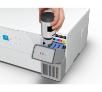Epson EcoTank ET-2956 - Multifunktionsdrucker - Farbe - Tintenstrahl - ITS - A4/Letter (Medien) - bis zu 15 Seiten/Min. (Drucken) - 100 Blatt - Wi-Fi(ac), USB - weiß