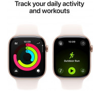 Watch Series 11 46mm Rose Gold /Light Blush Sport Band - M/L