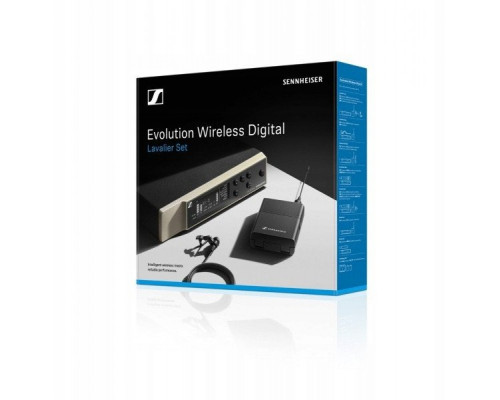 Sennheiser EW-D ME2 SET (Q1-6) - Zestaw bezprzewodowy z nadajnikiem miniaturowym z mik. ME2, 470-526 MHz