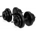 VIRTUFIT REGULOWANY SET Dumbbells - WINYL - 2 X 14 KG
