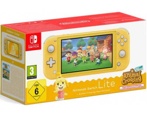Nintendo Switch Lite Yellow + Animal Crossing: New Horizons (NSH138)