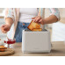 Electric Toaster  white  220-240V  50-60Hz  920-1080W  2 slots  3 modes  7 browning levels ATS0001W (5291485013899)
