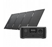 Komplektas: "Power Station EcoFlow RIVER 3" UPS + saulės baterija 45 W USB-C