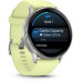 Garmin Venu 4 Smartwatch 45mm grau/silber zitrone