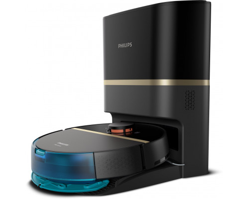 PHILIPS HomeRun 7000. serijas puteklsucejs robots ar mazgasanas funkciju  melns XU7100/01 XU7100/01 (8720389020445)